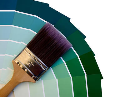 painting green