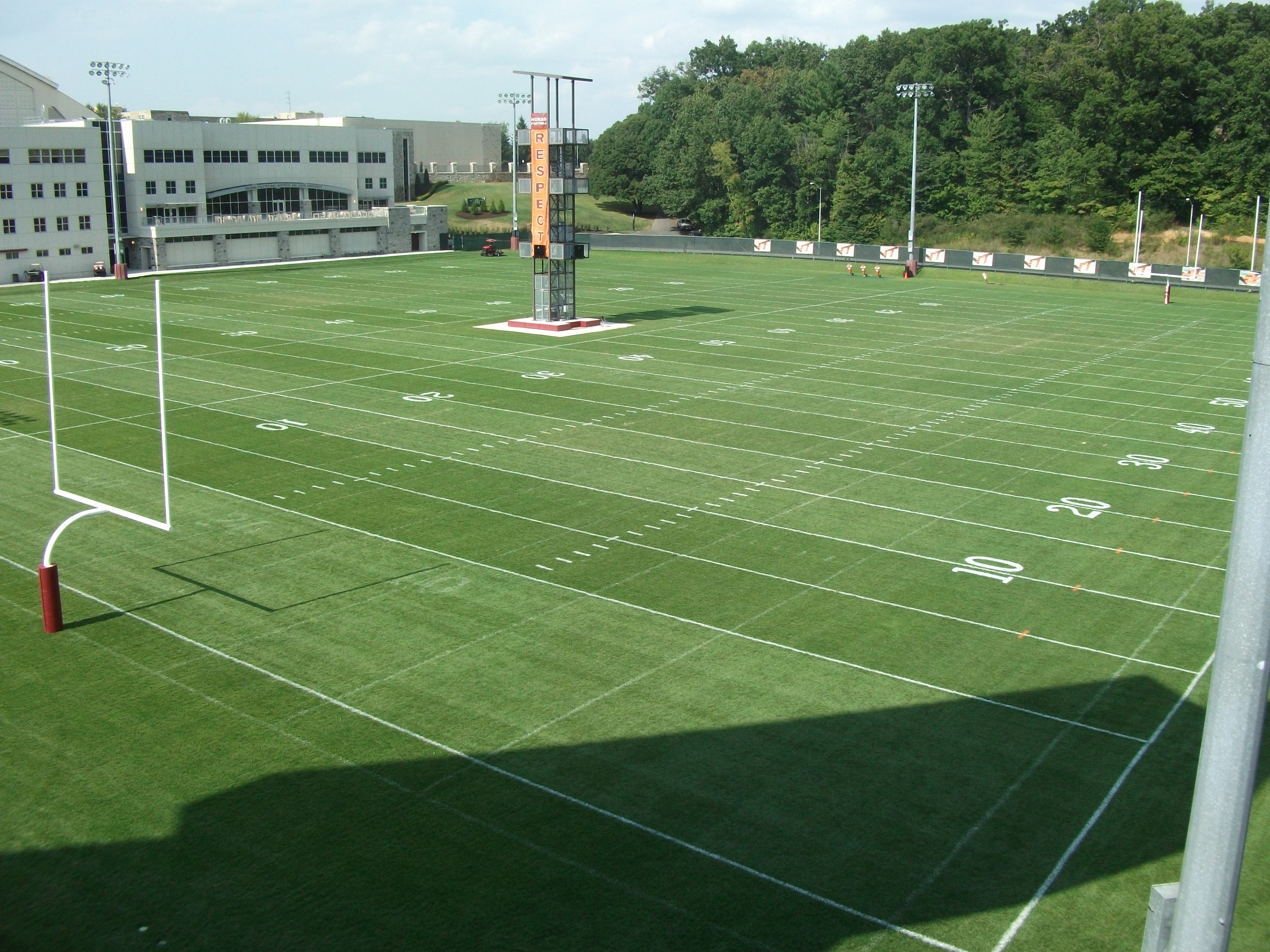 Holganix on Virginia Tech Field