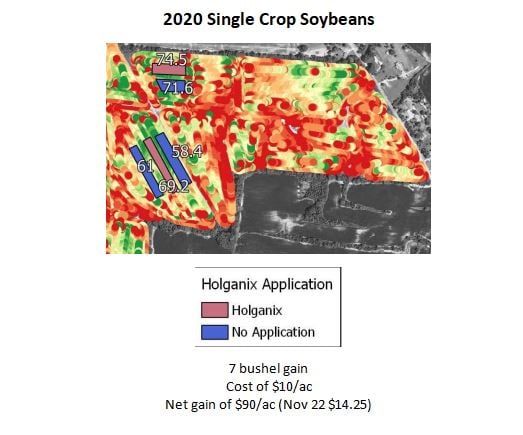 soybeans trials