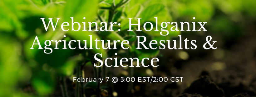 Webinar Agriculture