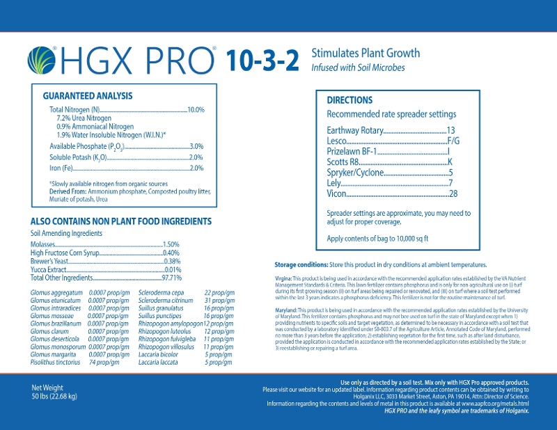HGX Pro Granular 10-3-2