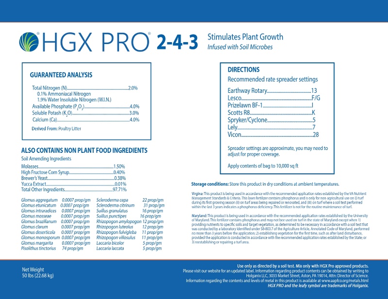 HGX Pro Granular 2-4-3