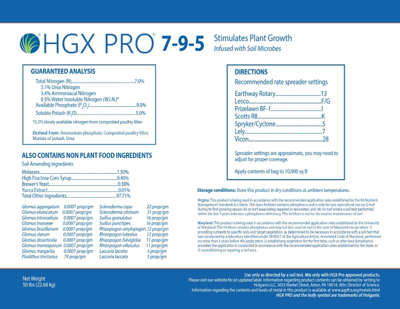 HGX Pro Granular 7-9-5