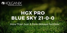 Looking For Thick, Green Turf? Apply HGX PRO Blue Sky 21-0-0 [VIDEO]