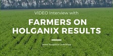 Video Interview With Farmers on Holganix Results