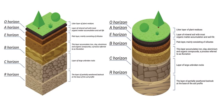 soil profile layers