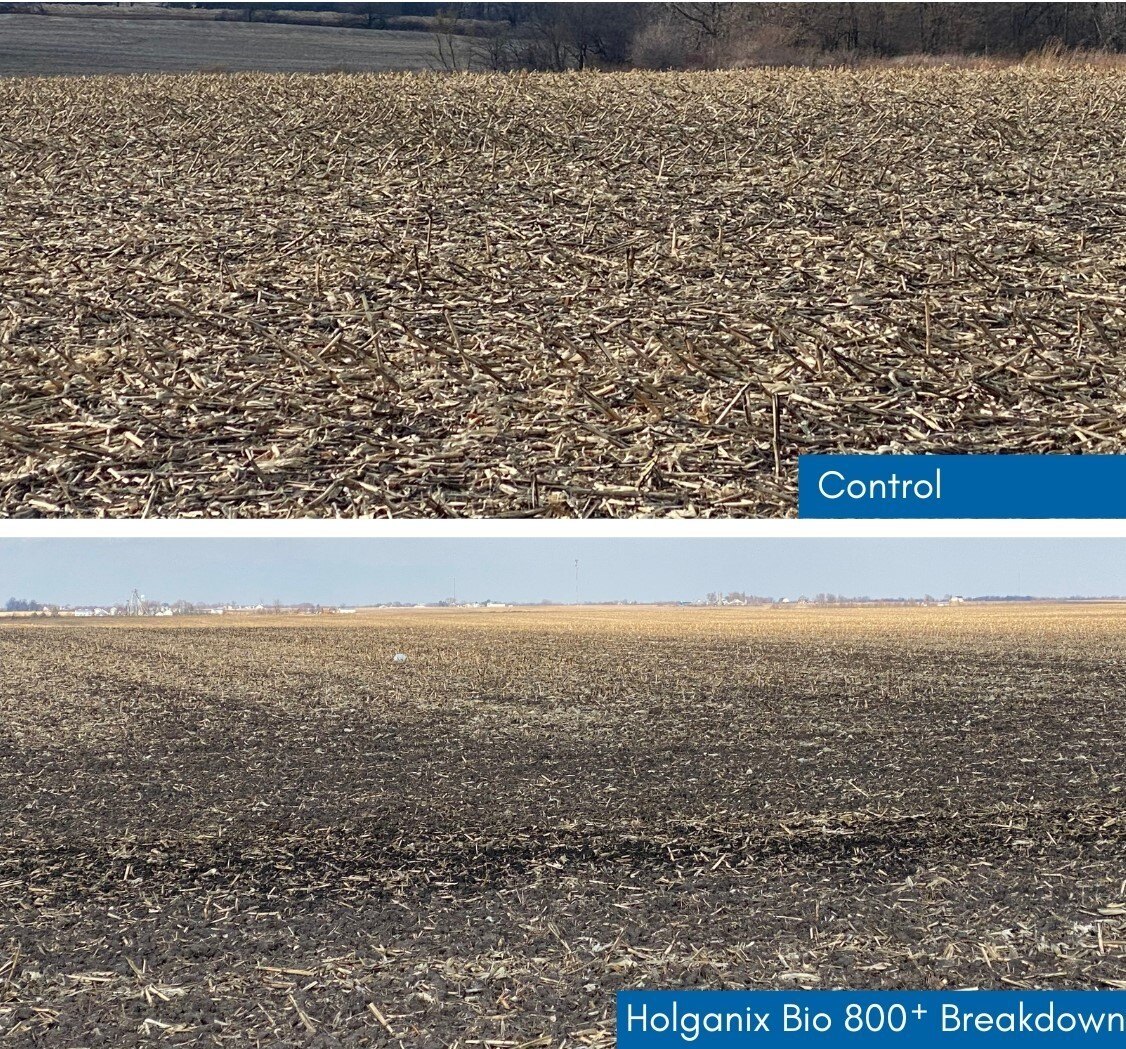 crop residue breakdown